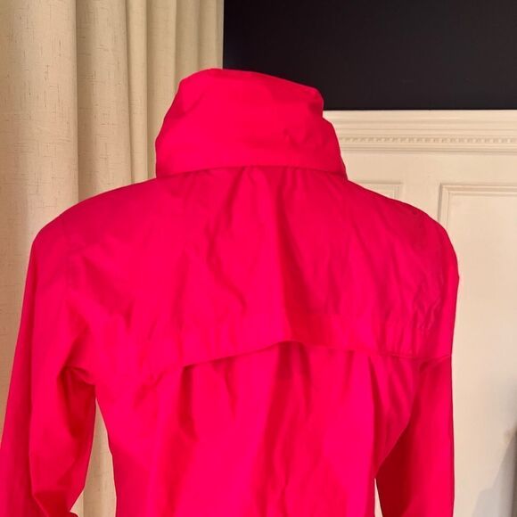 Columbia Switchback Pink Hooded Raincoat Women’s Medium - Picture 5 of 8